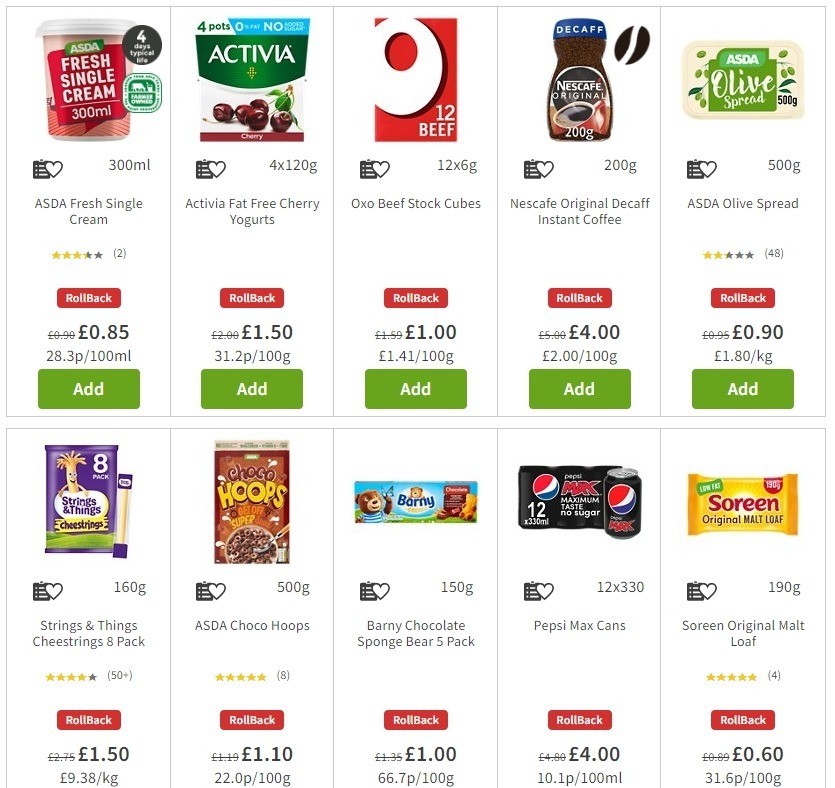 ASDA Offers from 2 May