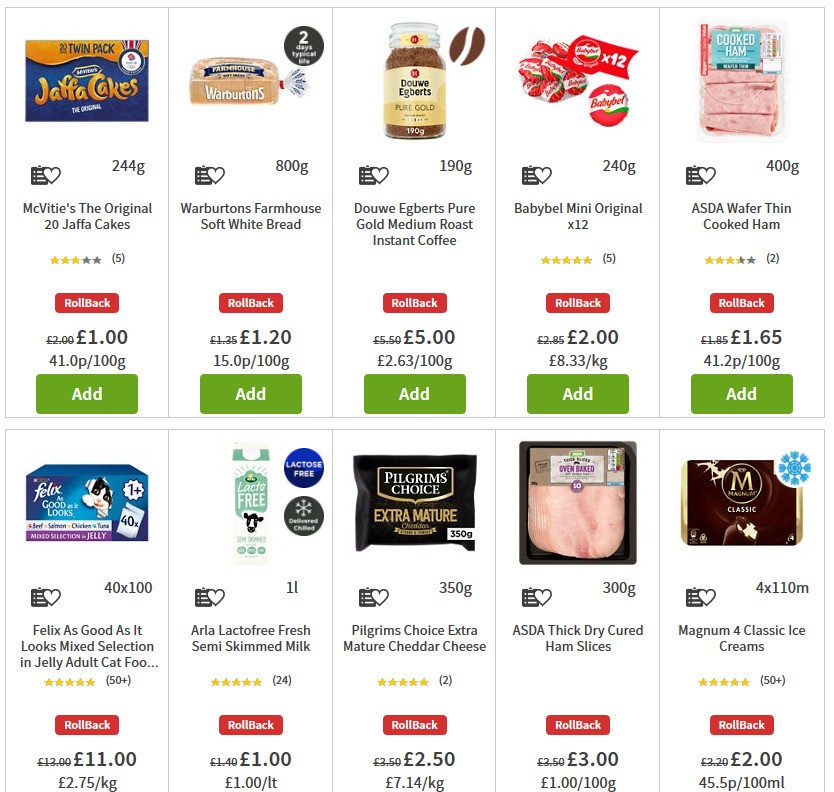 ASDA Offers from 8 May