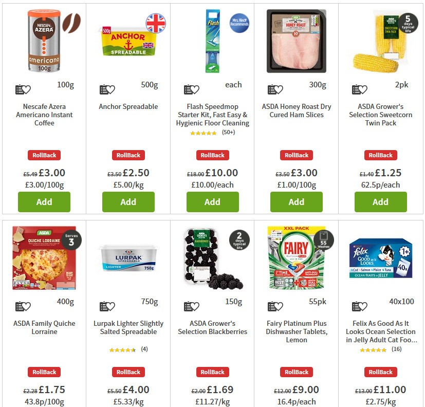 ASDA Offers from 8 May