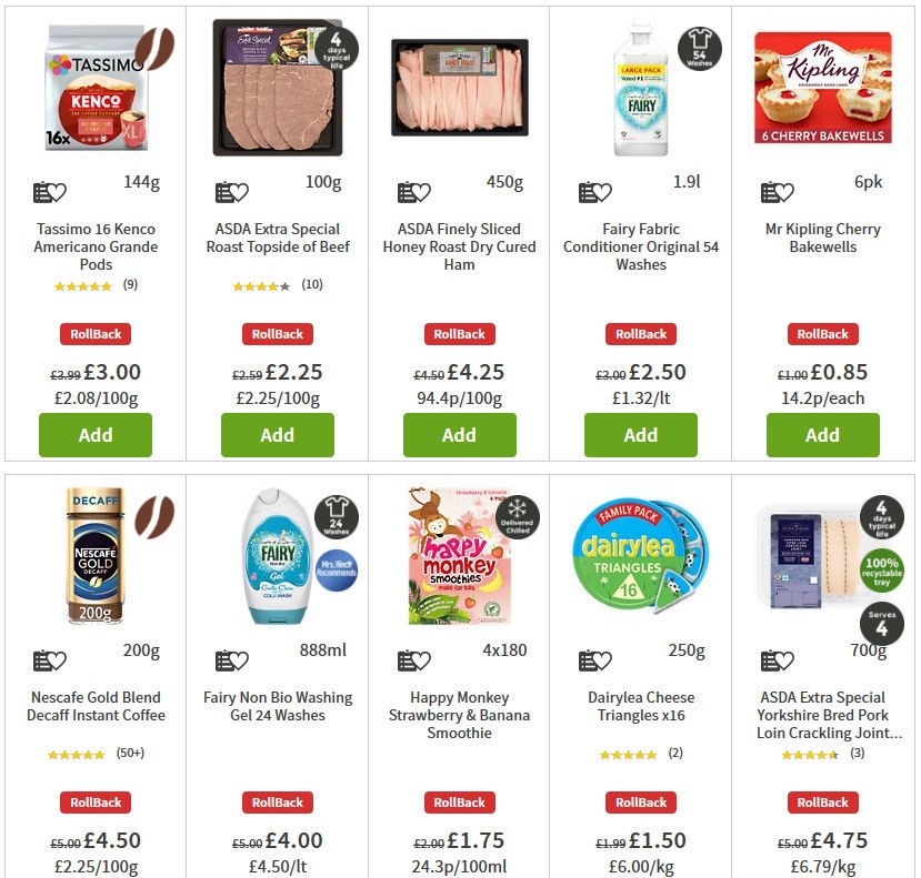 ASDA Offers from 8 May