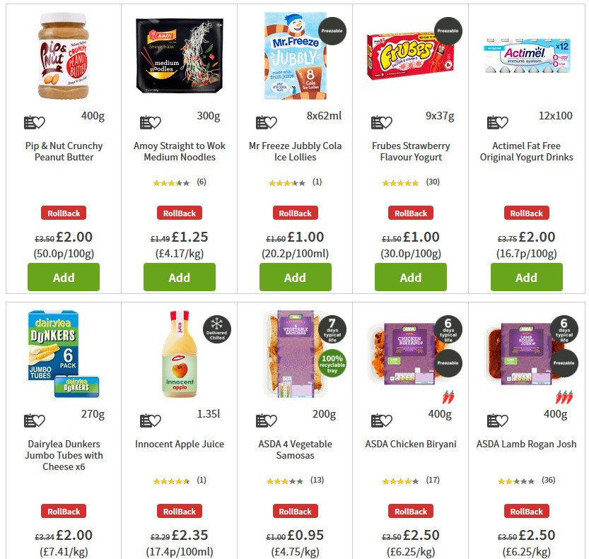 ASDA Offers from 15 May