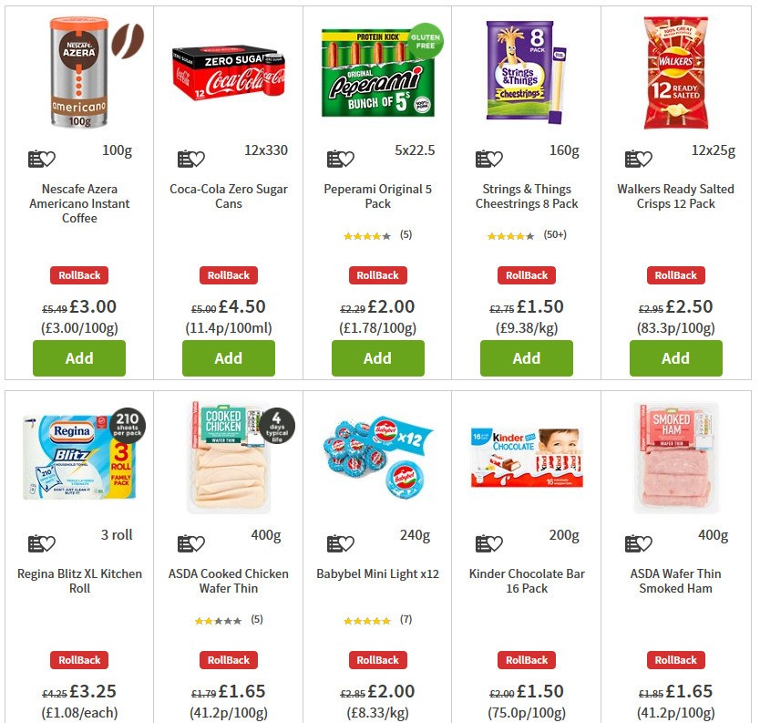 ASDA Offers from 15 May
