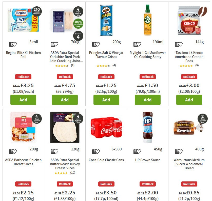 ASDA Offers from 22 May