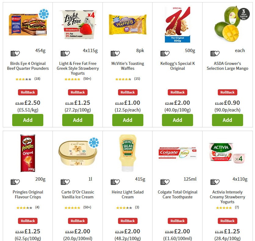 ASDA Offers from 22 May