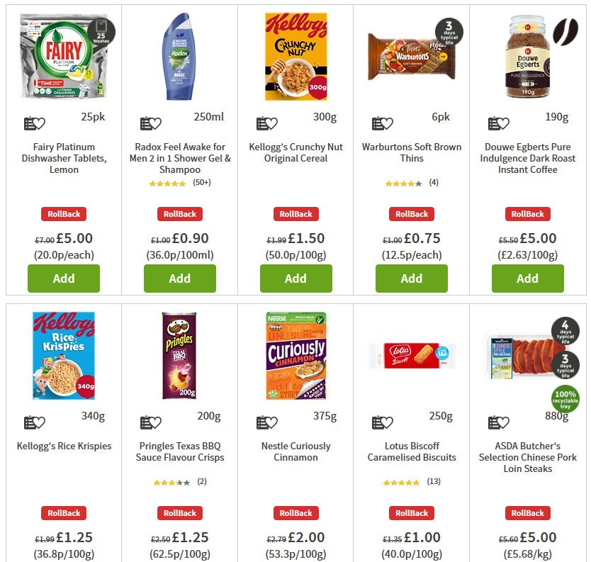 ASDA Offers from 22 May