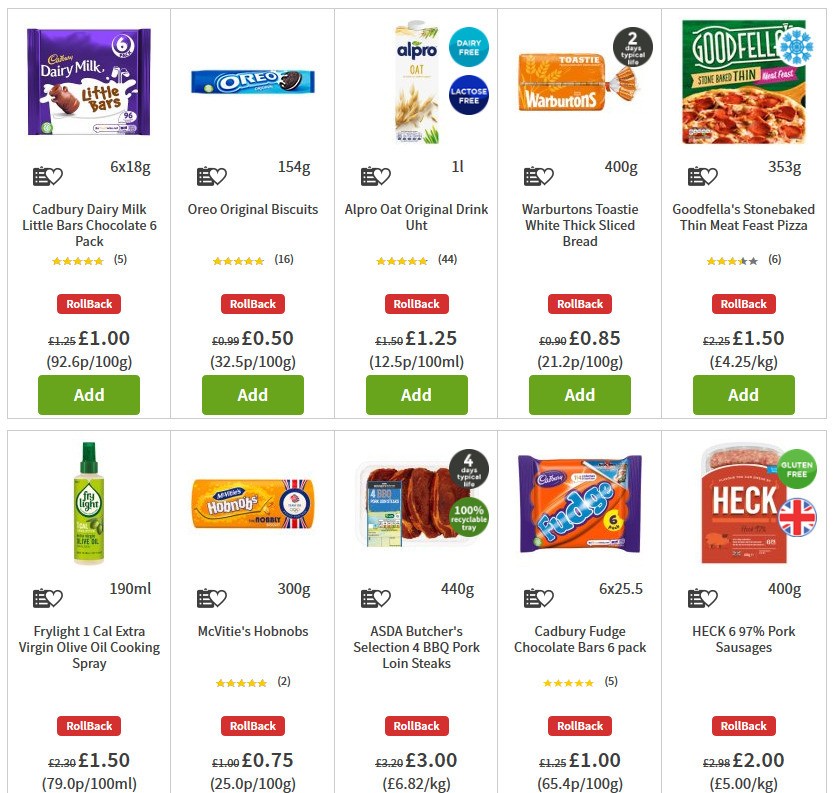 ASDA Offers from 22 May
