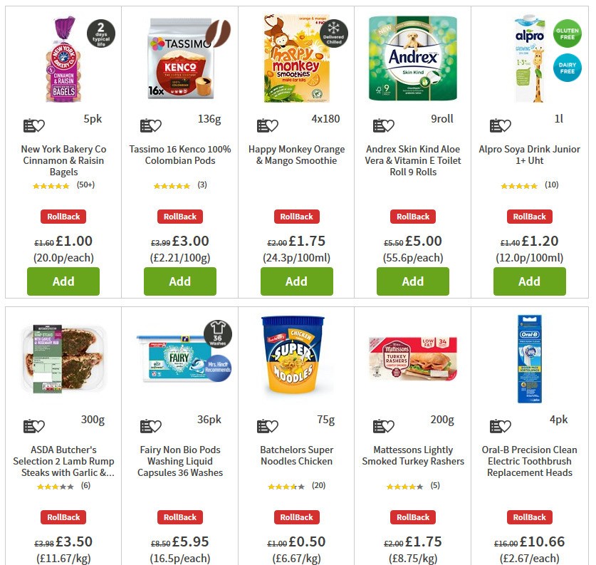 ASDA Offers from 22 May