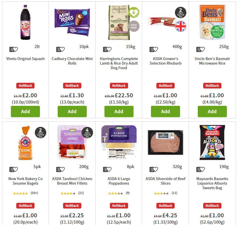 ASDA Offers from 22 May