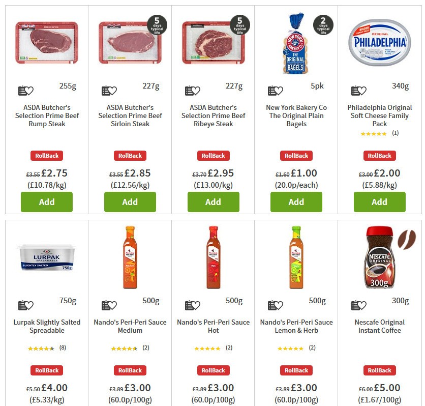 ASDA Offers from 22 May