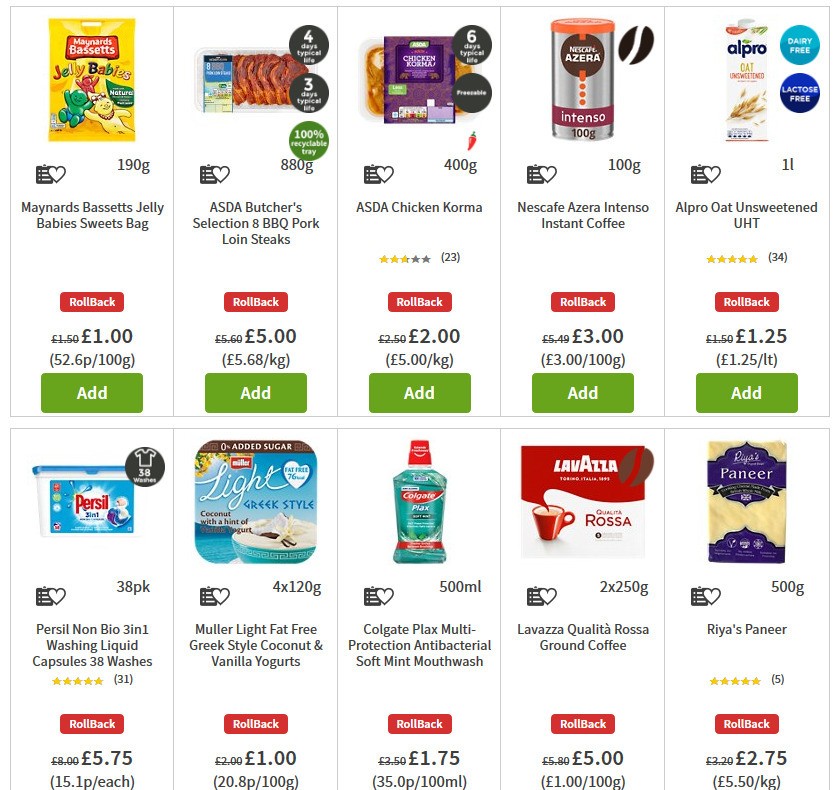 ASDA Offers from 22 May