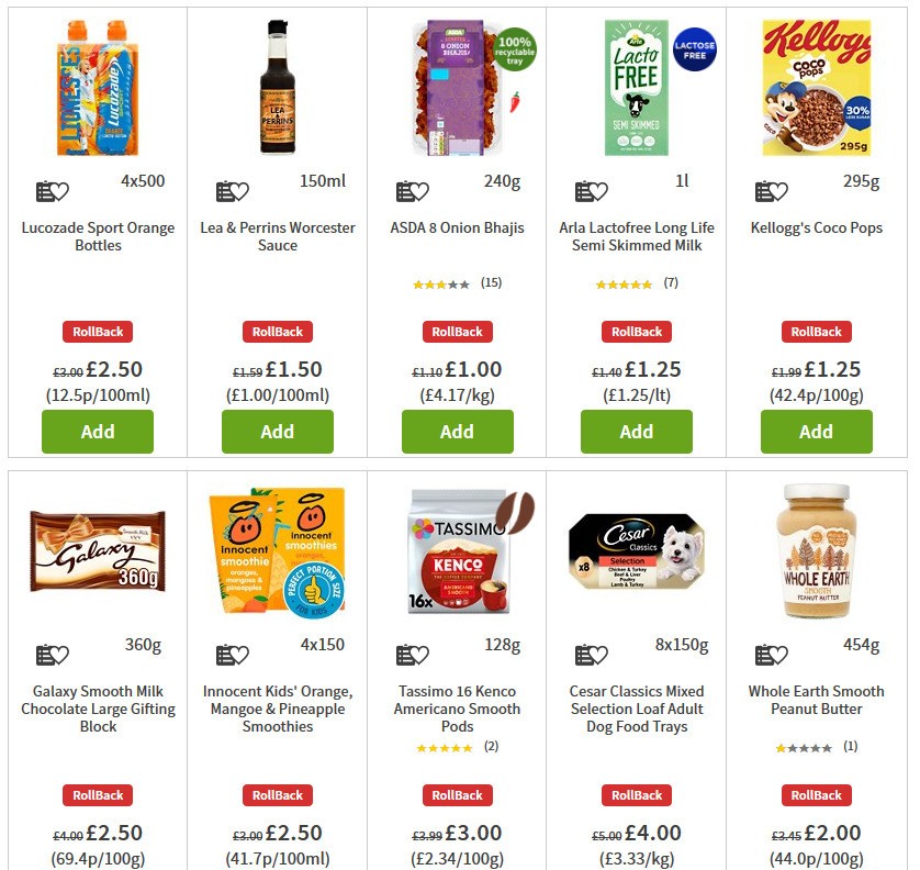 ASDA Offers from 22 May