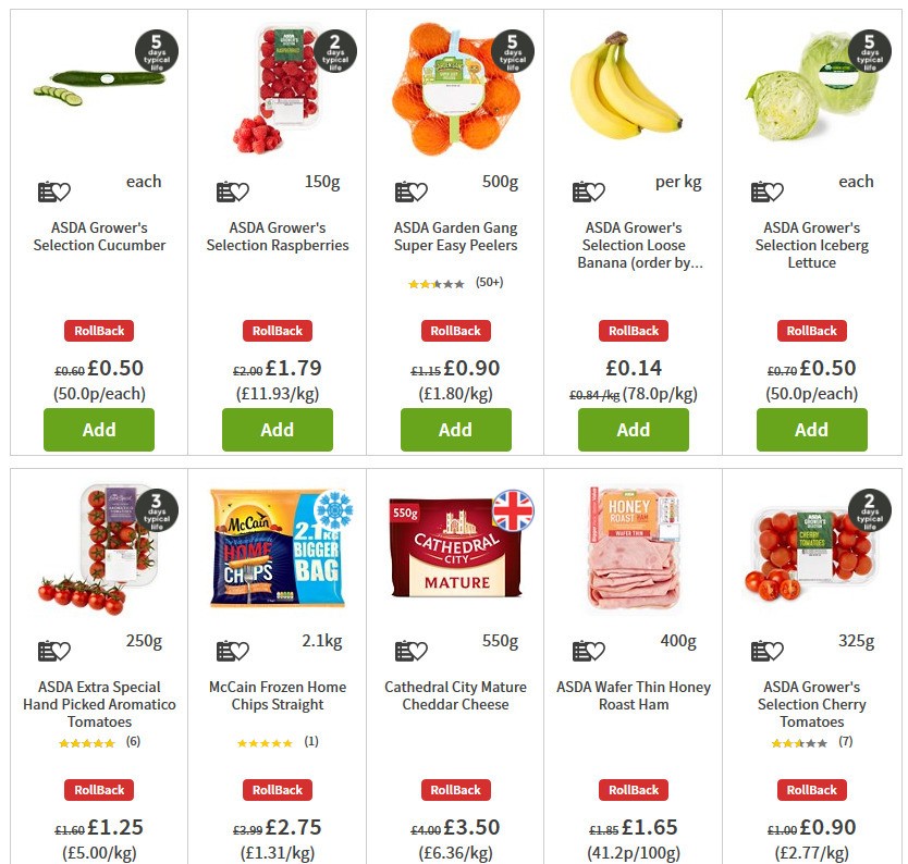 ASDA Offers from 22 May