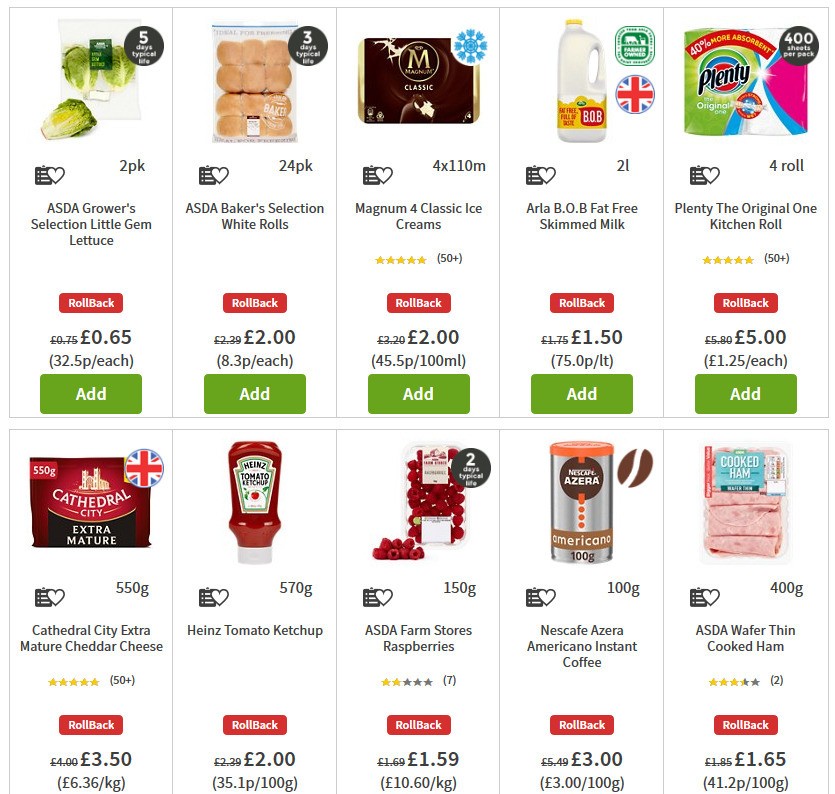 ASDA Offers from 22 May