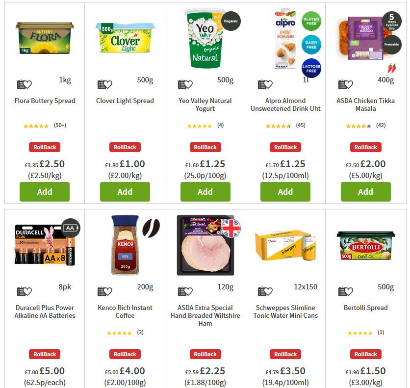 ASDA Offers from 22 May