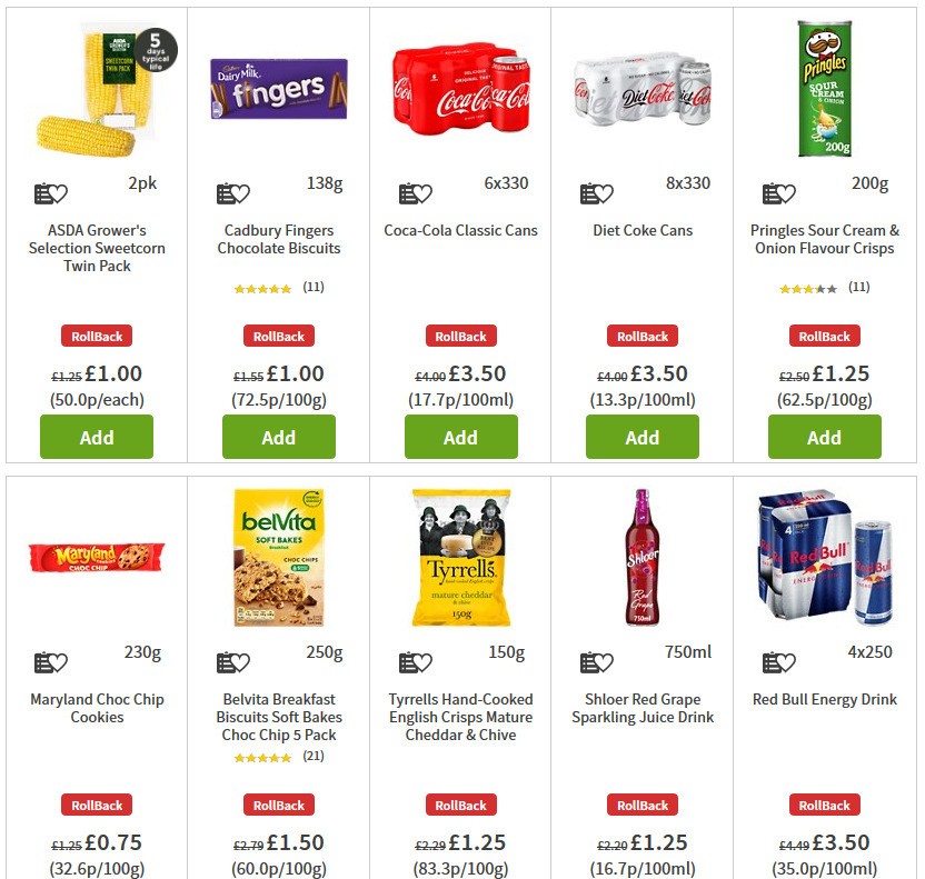 ASDA Offers from 29 May
