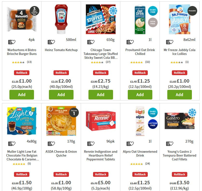 ASDA Offers from 29 May