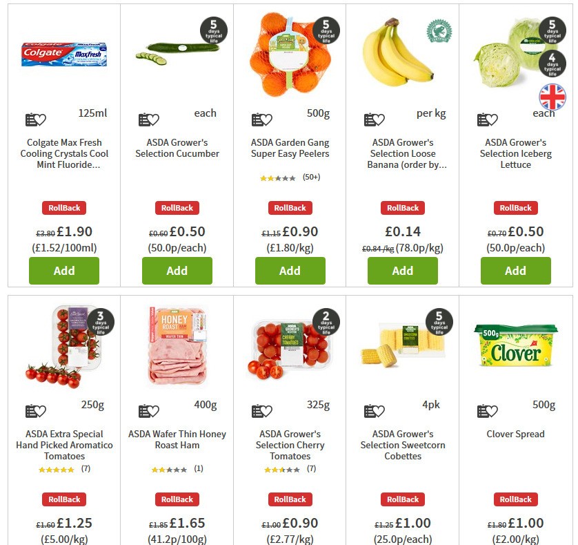 ASDA Offers from 29 May
