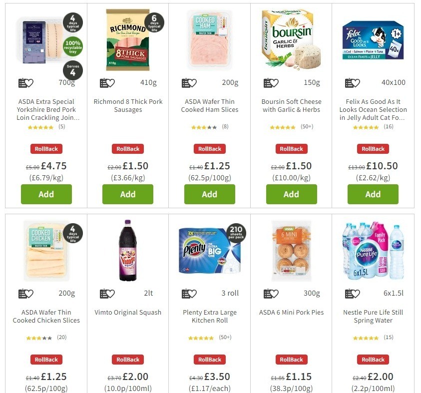 ASDA Offers from 12 June