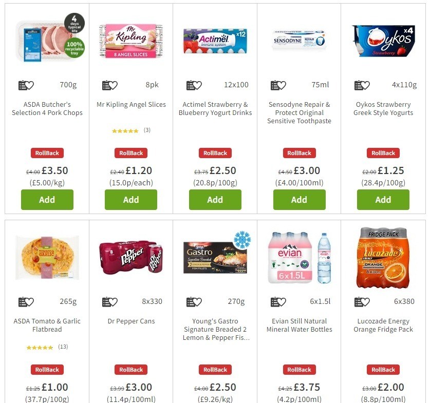ASDA Offers from 12 June