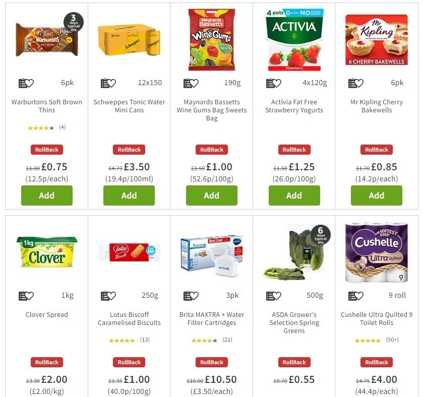 ASDA Offers from 12 June