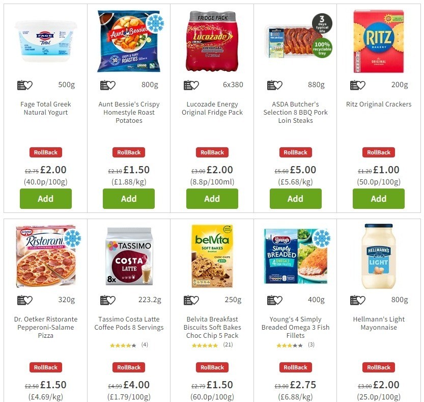 ASDA Offers from 12 June