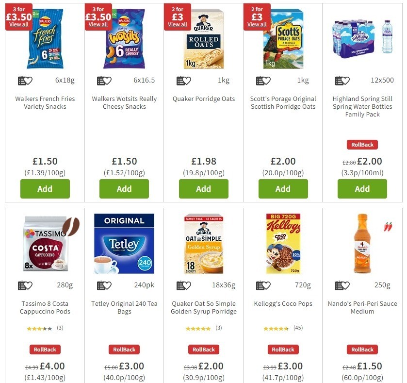 ASDA Offers from 12 June