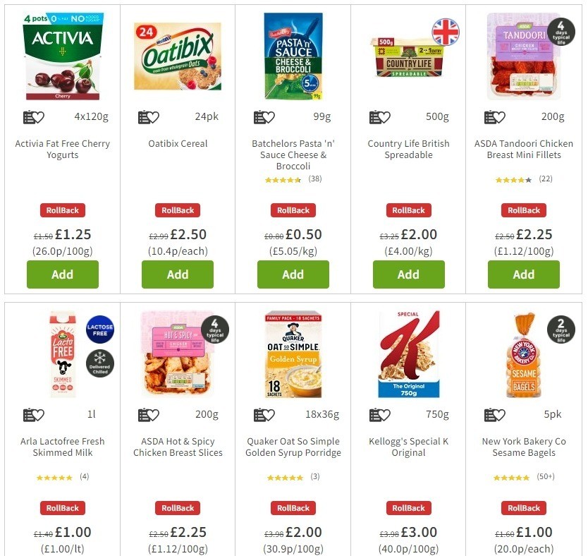 ASDA Offers from 12 June