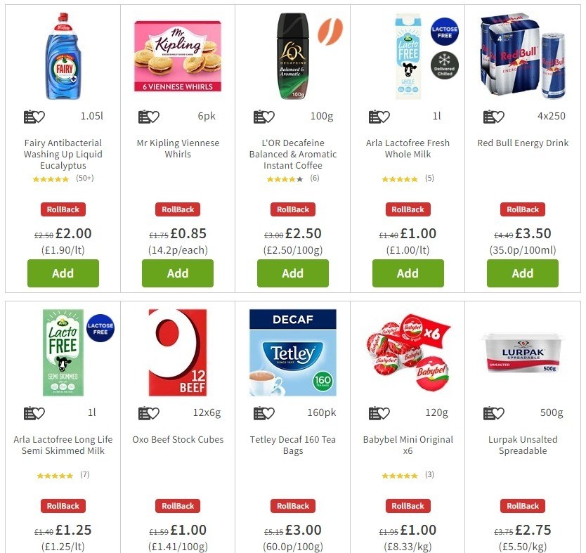 ASDA Offers from 12 June
