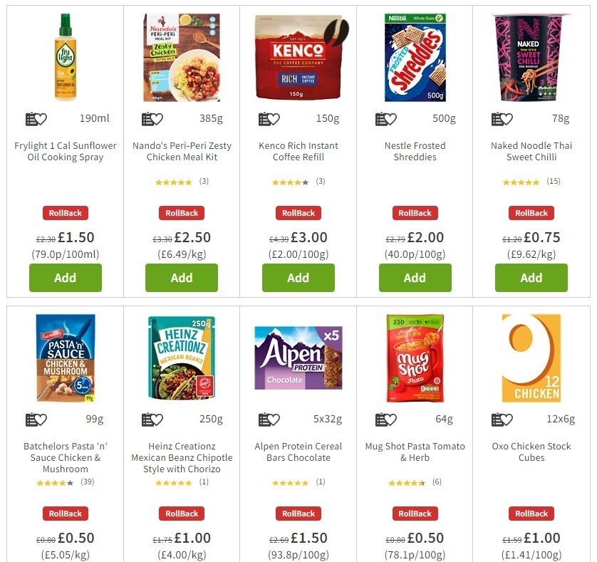 ASDA Offers from 12 June