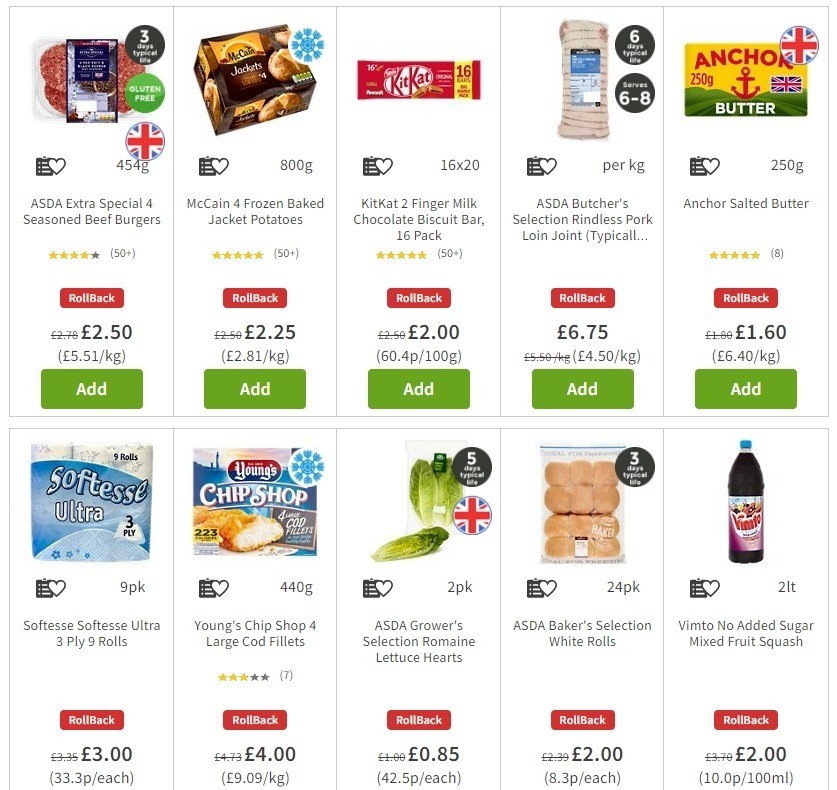 ASDA Offers from 12 June