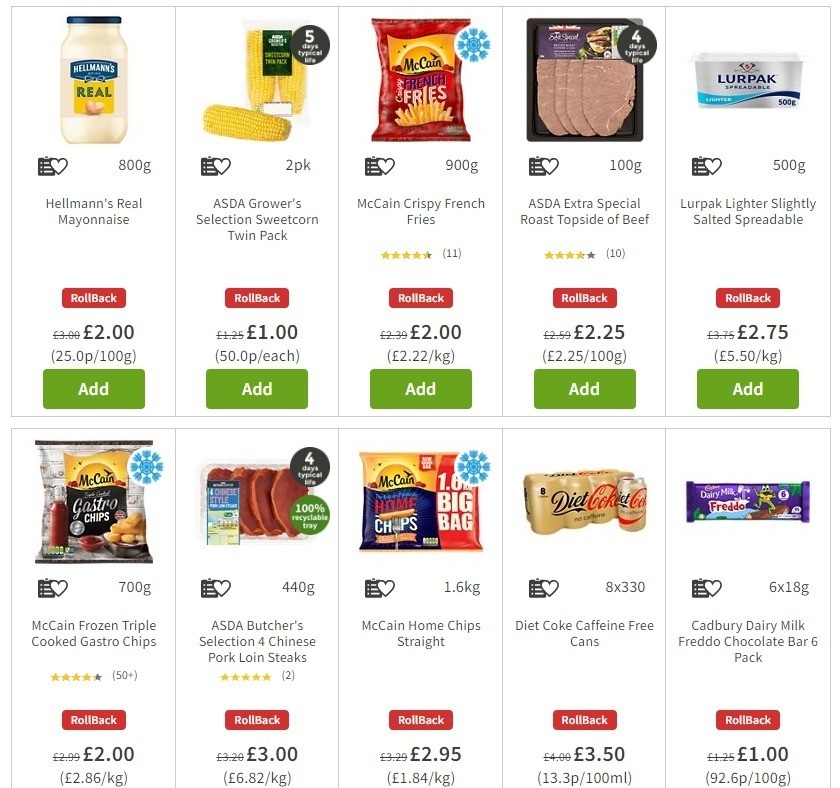 ASDA Offers from 12 June