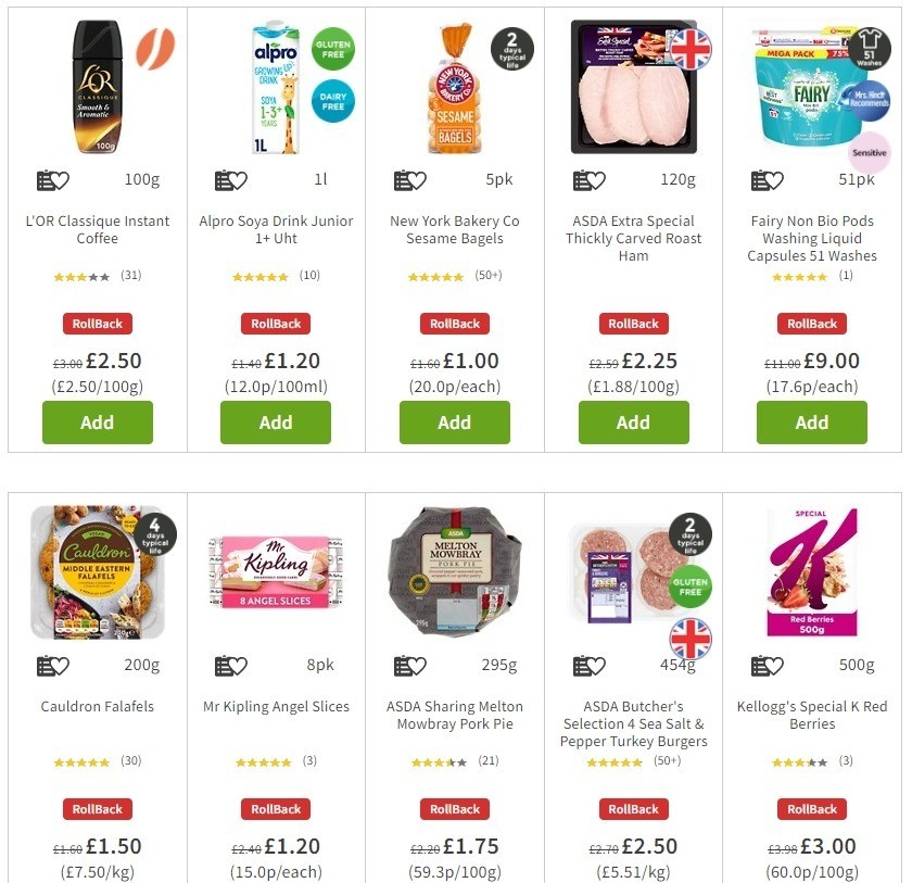 ASDA Offers from 19 June