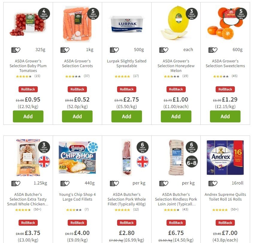 ASDA Offers from 26 June