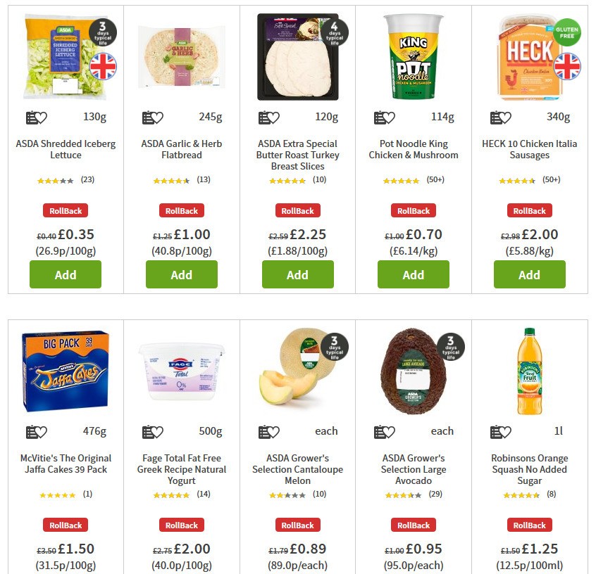 ASDA Offers from 10 July