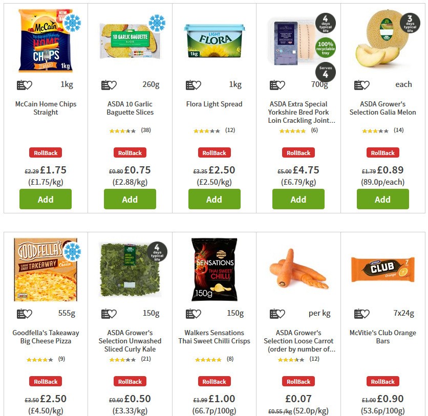 ASDA Offers from 10 July