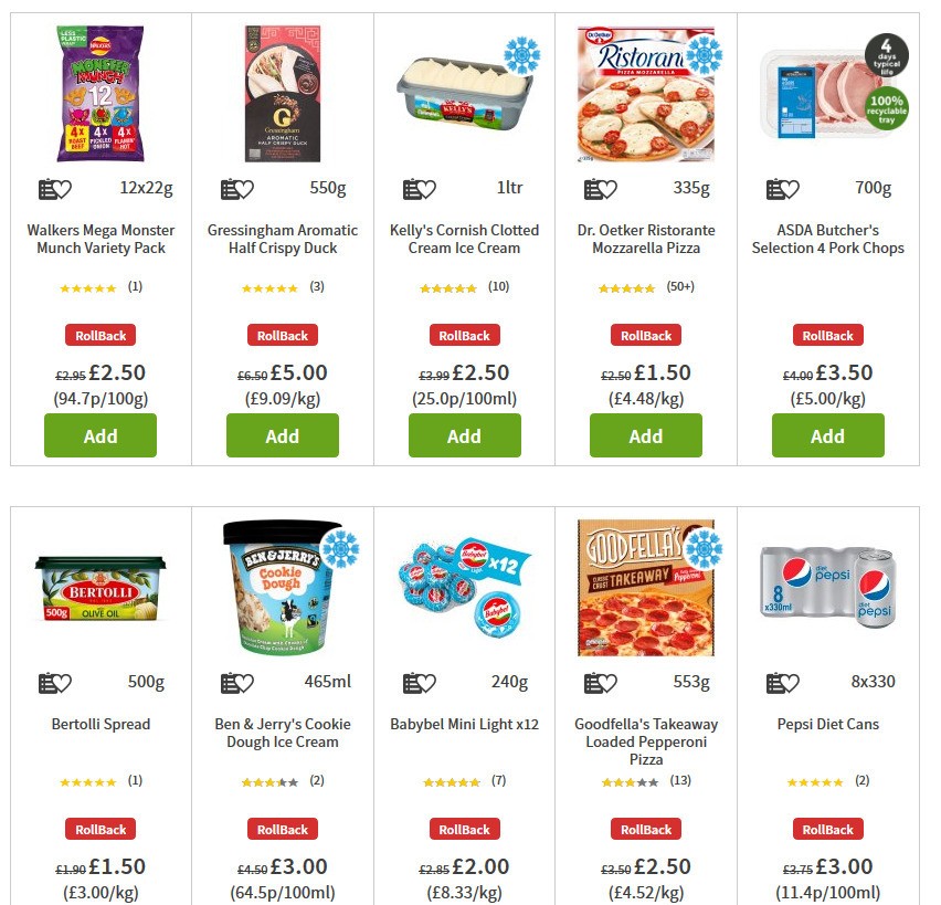 ASDA Offers from 10 July