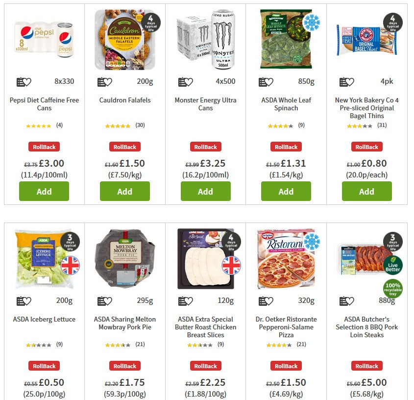 ASDA Offers from 10 July