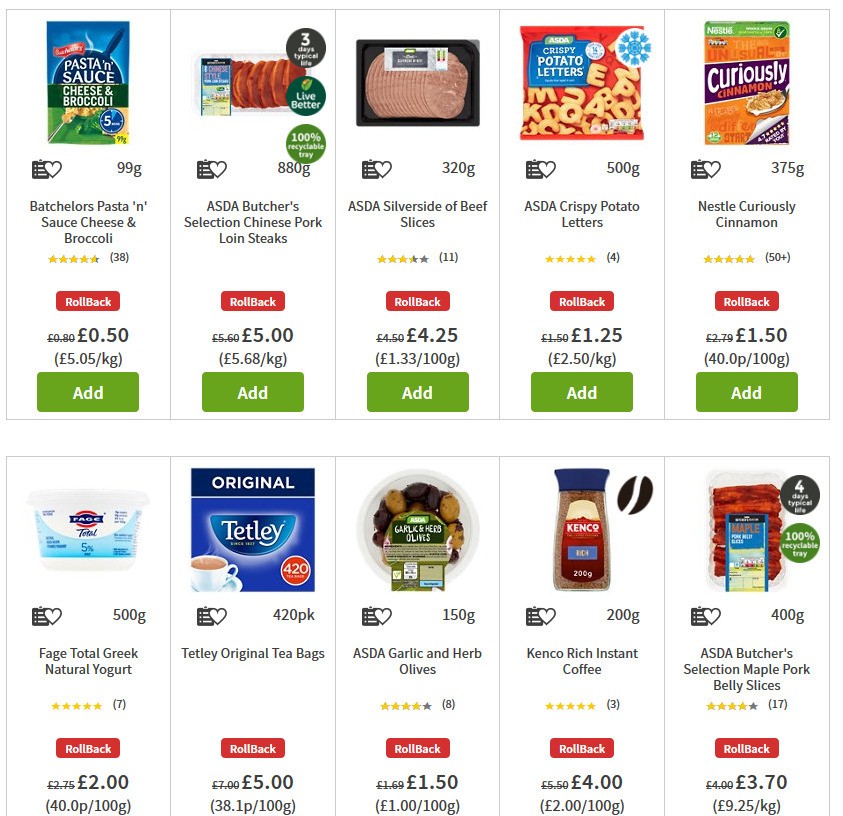 ASDA Offers from 10 July