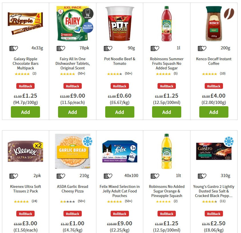 ASDA Offers from 10 July