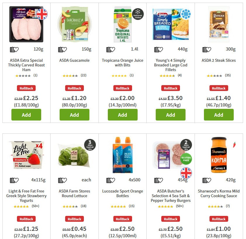 ASDA Offers from 10 July