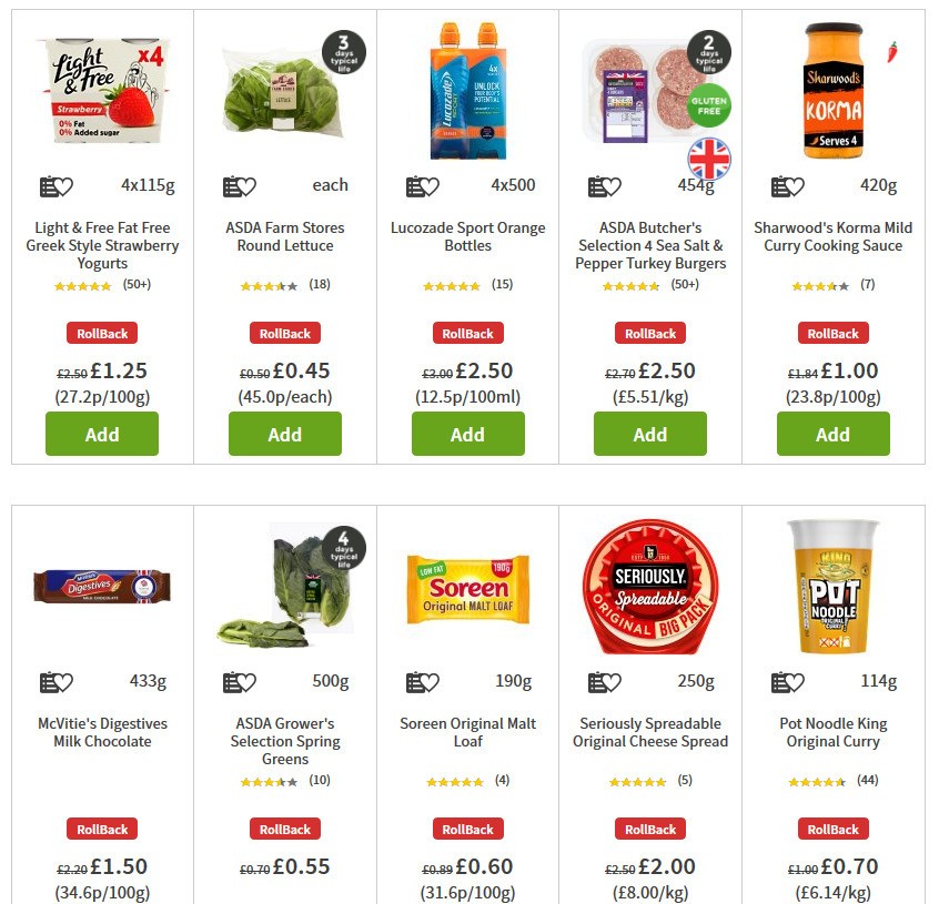 ASDA Offers from 10 July