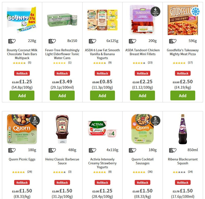ASDA Offers from 10 July