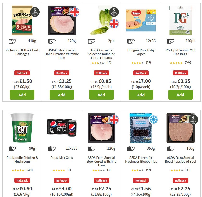 ASDA Offers from 10 July