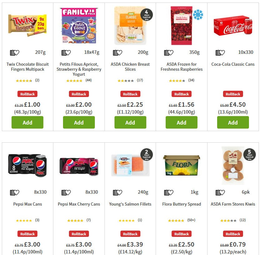 ASDA Offers from 10 July