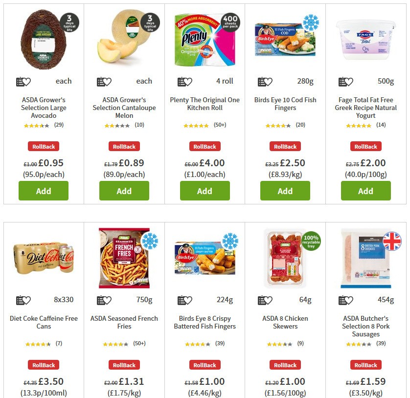 ASDA Offers from 17 July