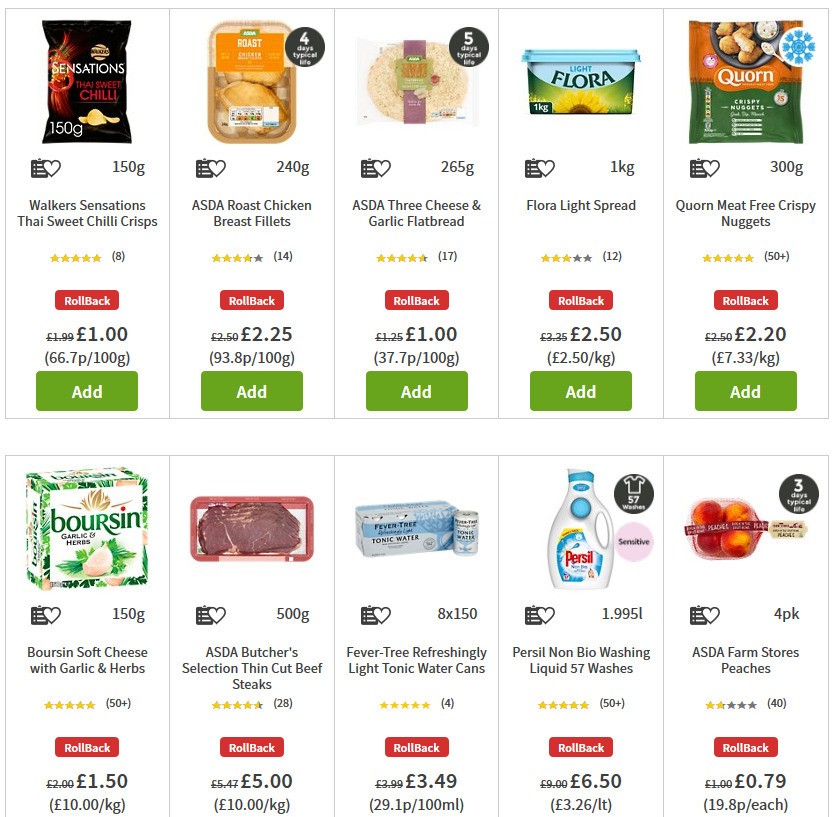 ASDA Offers from 17 July