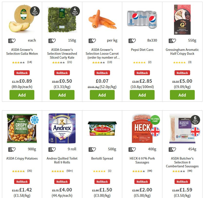 ASDA Offers from 17 July