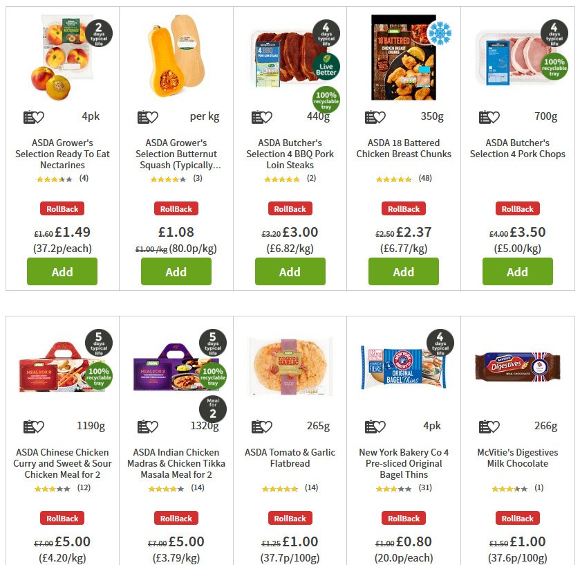 ASDA Offers from 17 July