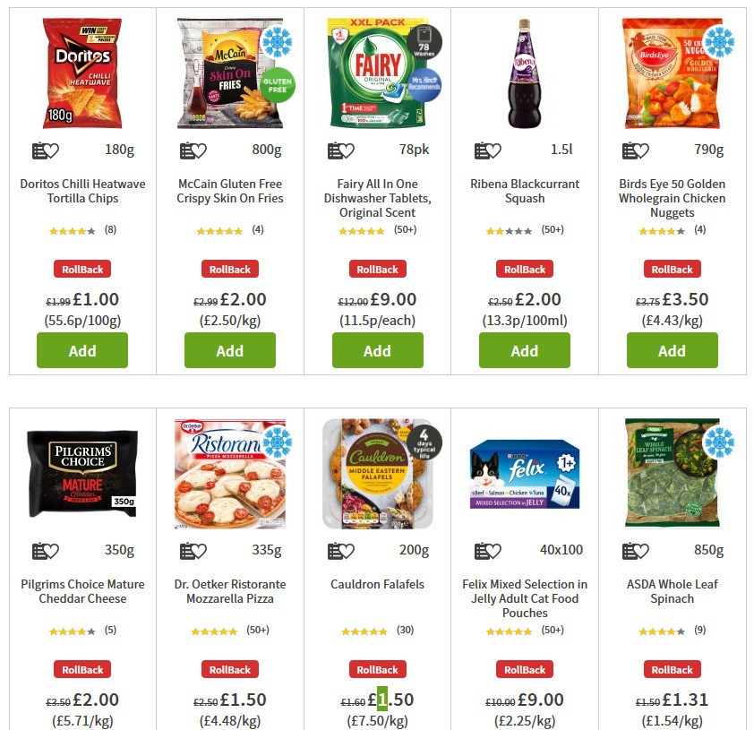 ASDA Offers from 17 July