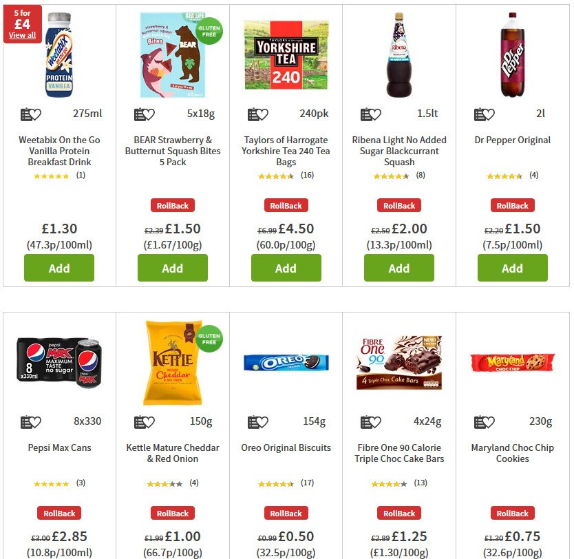 ASDA Offers from 17 July